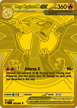 Mega Charizard X ex - 130/094