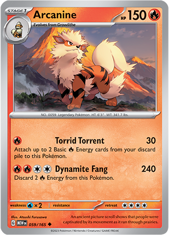 Arcanine normaal