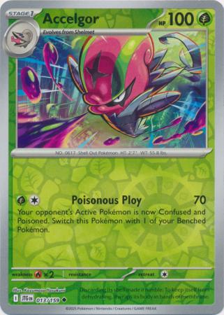 Accelgor - 13/159 - Reverse