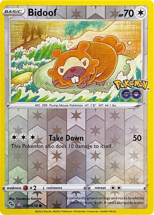 Bidoof - 59/78 - Reverse