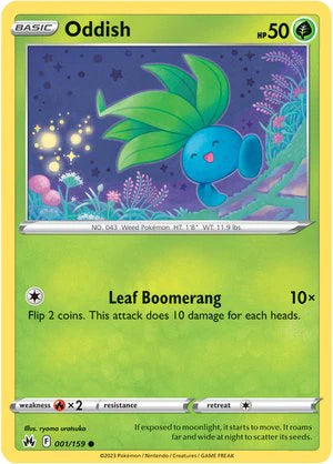 Oddish - 1/159 - Normaal