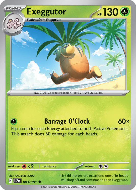 Exeggutor - 3/191 - Normaal