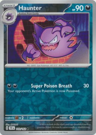 Haunter - 103/162 - Reverse