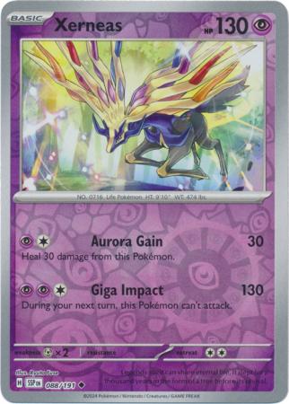 Xerneas - 88/191 - Reverse