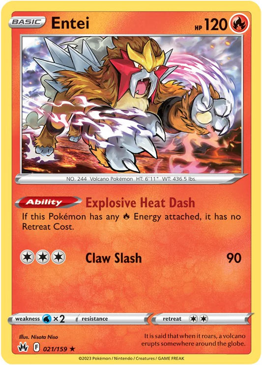 Entei - 21/159 - Holo