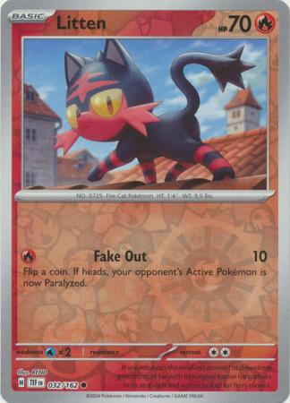 Litten - 32/162 - Reverse