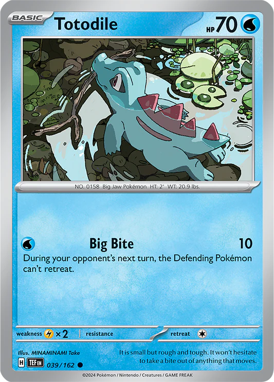 Totodile - 39/162 - Normal