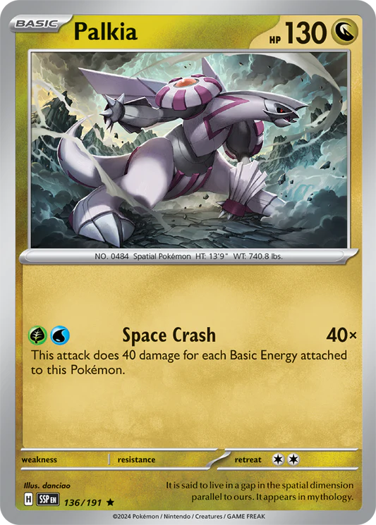Palkia - 136/191 - Holo