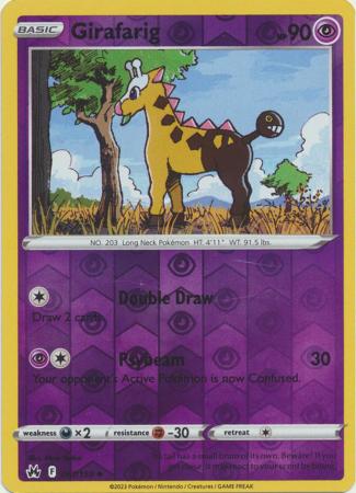 Girafarig - 61/159 - Reverse