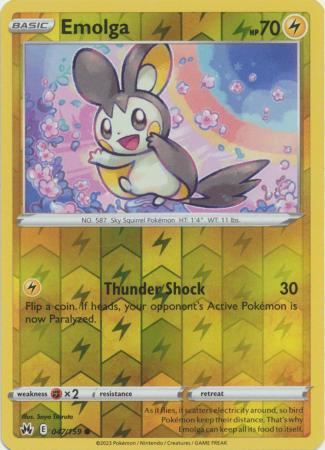 Emolga - 47/159 - Reverse