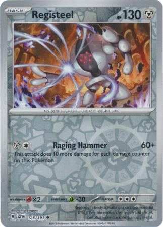 Registeel - 125/191 - Reverse