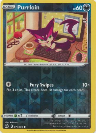 Purrloin - 77/159 - Reverse