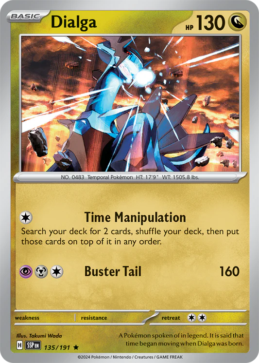 Dialga - 135/191 - Holo