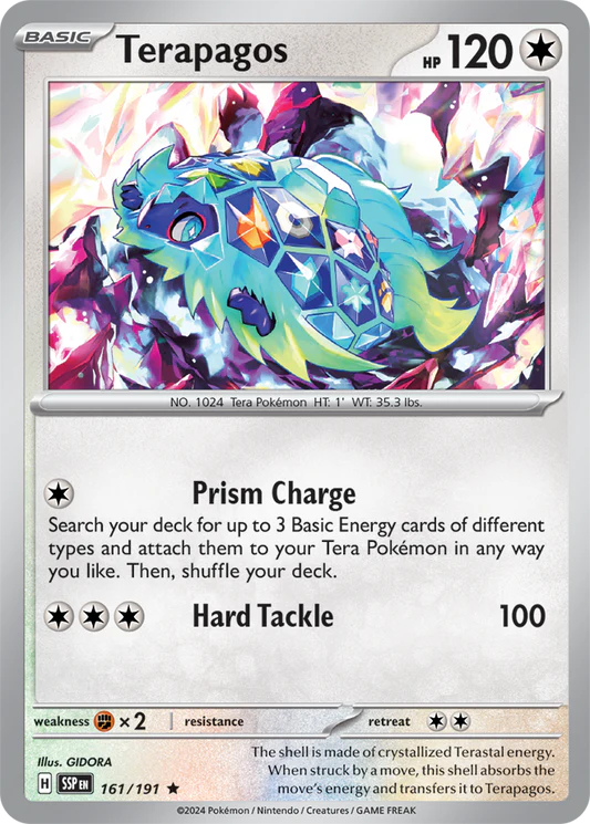 Terapagos - 161/191 - Holo