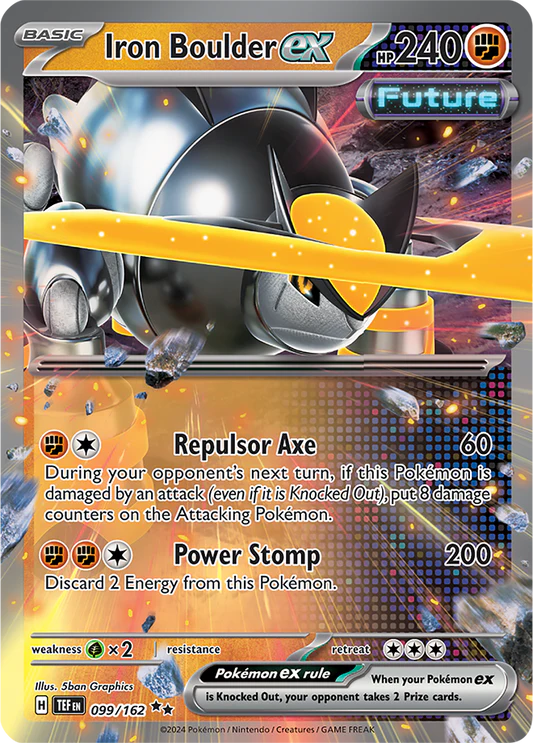 Iron Boulder ex - 099/162