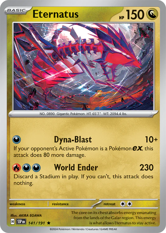 Eternatus - 141/191 - Holo