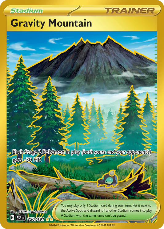 Gravity Mountain - 250/191 - Gold