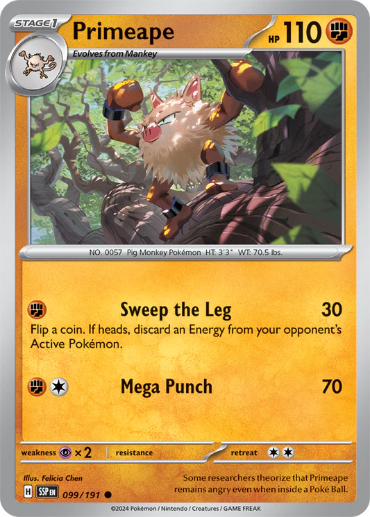 Primeape - 99/191 - Normaal