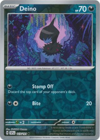 Deino - 117/191 - Reverse