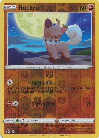 Rockruff - 73/159 - Reverse