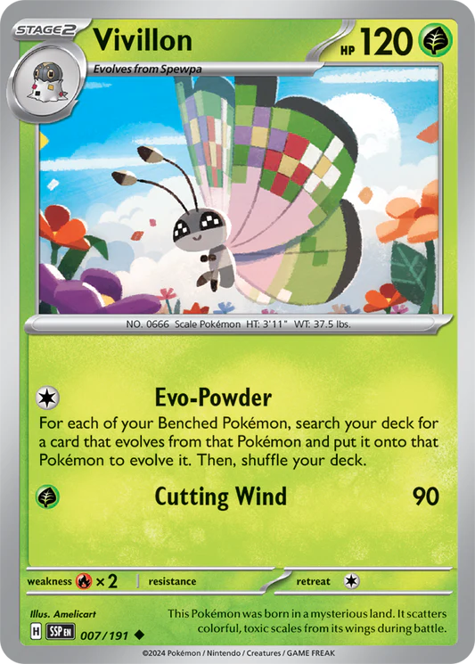 Vivillon - 7/191 - Normal