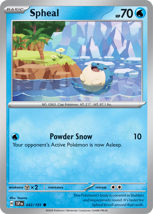 Spheal - 43/191 - Normaal