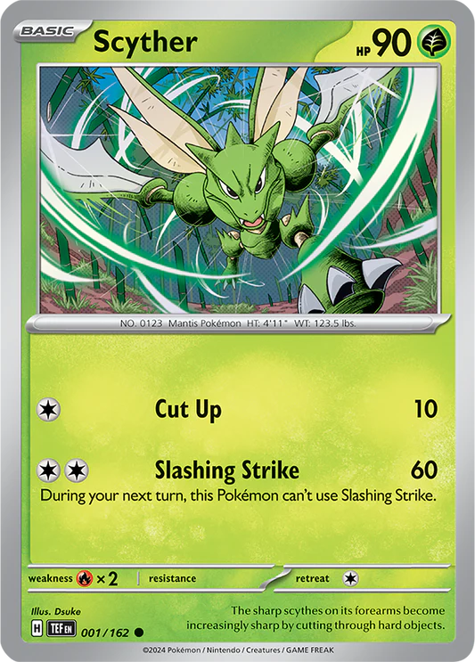 Scyther - 1/162 - Normal