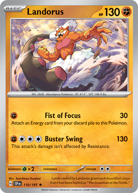 Landorus - 110/191 - Holo