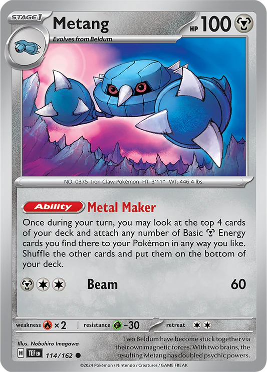 Metang - 114/162 - Normal