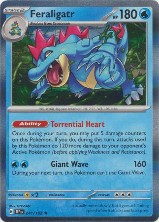 Feraligatr - 41/162 - Holo