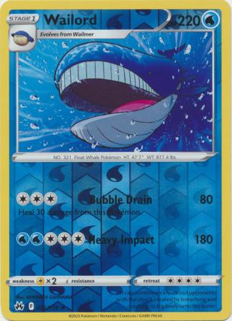 Wailord - 32/159 - Reverse