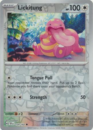Lickitung - 124/162 - Reverse