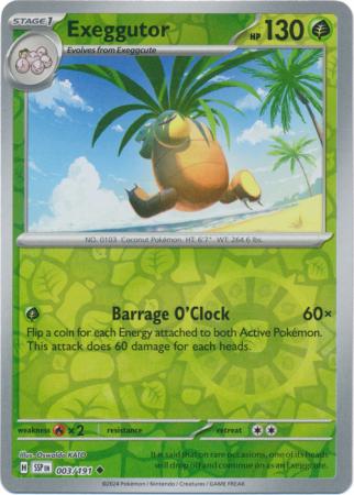Exeggutor - 3/191 - Reverse