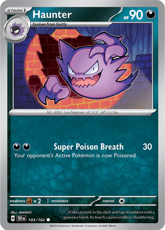 Haunter - 103/162 - Normaal