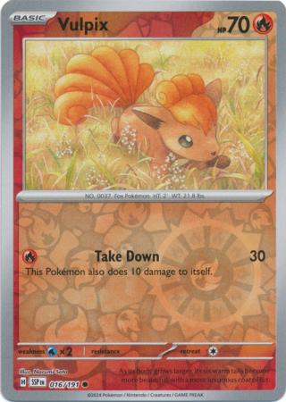 Vulpix - 16/191 - Reverse