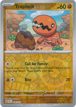 Trapinch - 104/191 - Reverse