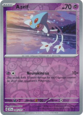 Azelf - 80/191 - Reverse