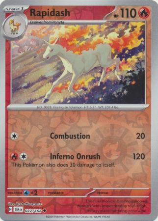 Rapidash - 27/162 - Reverse