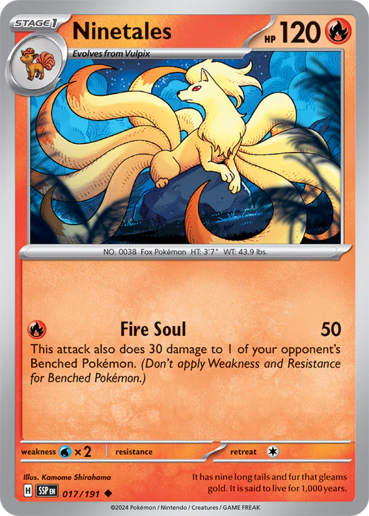 Ninetales - 17/191 - Normaal