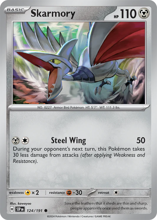Skarmory - 124/191 - Normaal