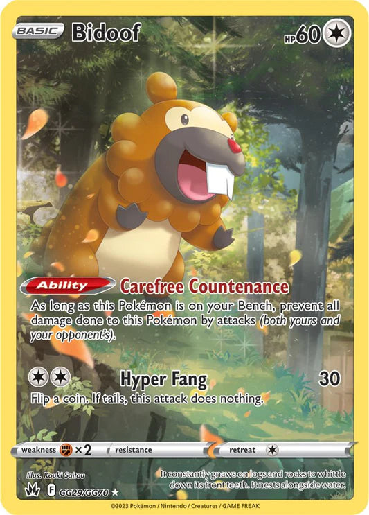 GG29 - Bidoof - GG29/GG70