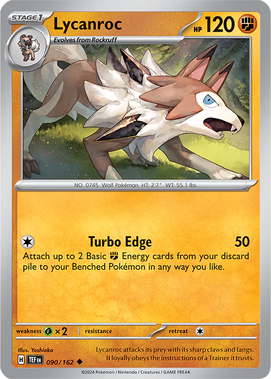 Lycanroc - 90/162 - Normaal