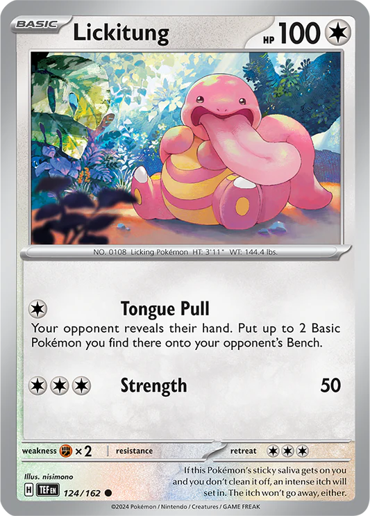 Lickitung - 124/162 - Normal