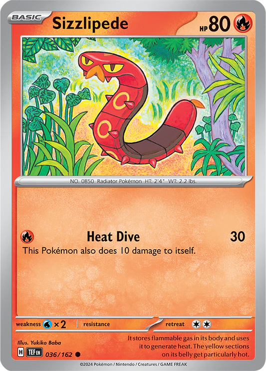 Sizzlipede - 36/162 - Normal
