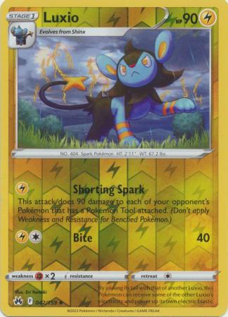 Luxio - 42/159 - Reverse