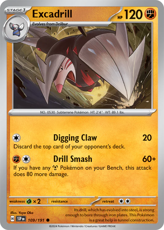 Excadrill - 109/191 - Normal