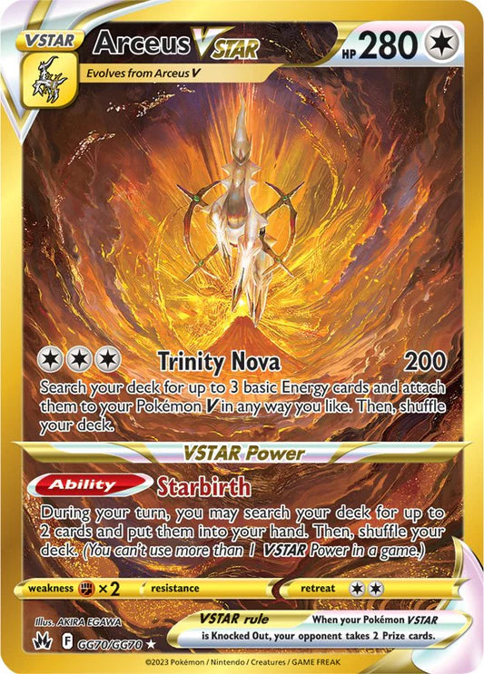 GG70 - Arceus VSTAR - GG70/GG70 - Gold
