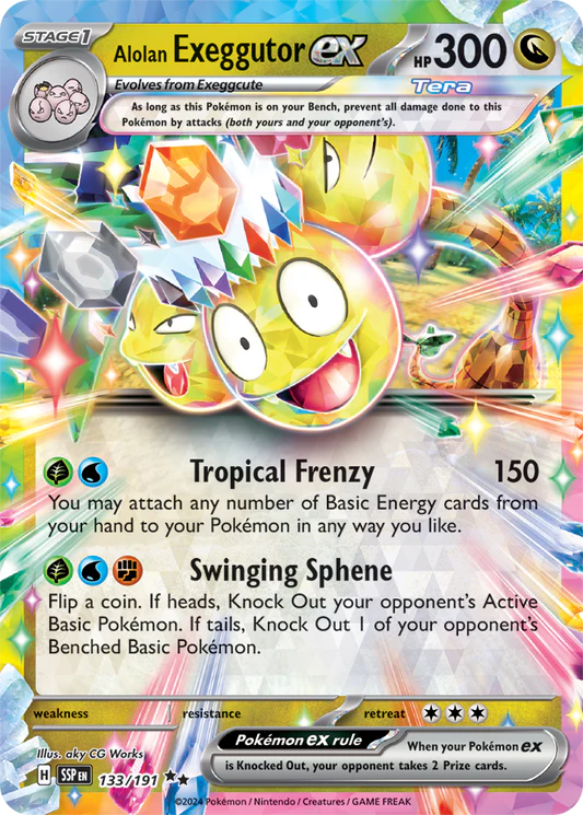 Alolan Exeggutor ex - 133/191