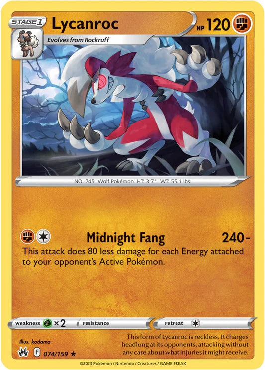 Lycanroc - 74/159 - Normal