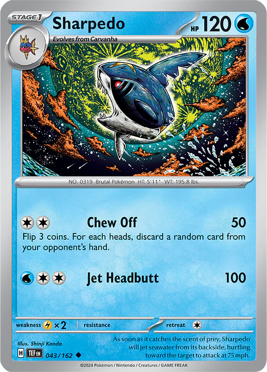 Sharpedo - 43/162 - Normaal